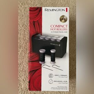 NIB Remington Compact Ceramic Worldwide Voltage Travel Hair Setter Hot Rollers.